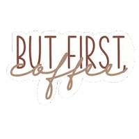 studiescah coffee study studygram butfirstcoffee Sticker