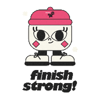 Girl Running Sticker by Women's 10K
