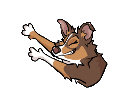 Click Border Collie Sticker