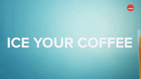 Iced Coffee Summer GIF by BuzzFeed