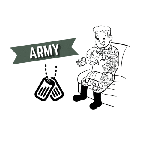 someoneiloveisindefence giphyupload army military defence Sticker