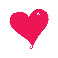 Heart Shape Sticker by BeWILDerwood