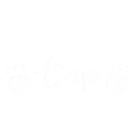 Tap 白 Sticker