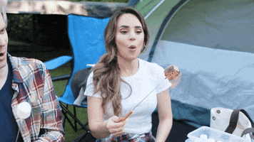 Lean Back Reaction GIF by Rosanna Pansino
