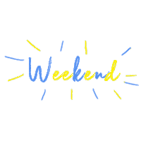 Weekend Week Sticker by Brainnu