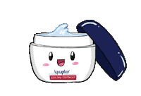Aquaphor love beauty wink self care Sticker