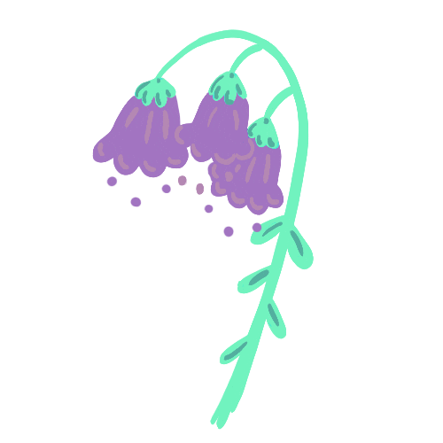 hipolly giphyupload kawaii flower green Sticker