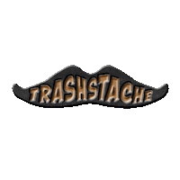 Trash Mustache Sticker by NETFLIX