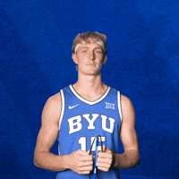 Byu Basketball Celebration GIF by BYU Cougars