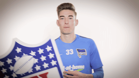 super bowl thumbs up GIF by Hertha BSC