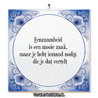 Humor Wijsheid Sticker by Tegelspreuken.nl