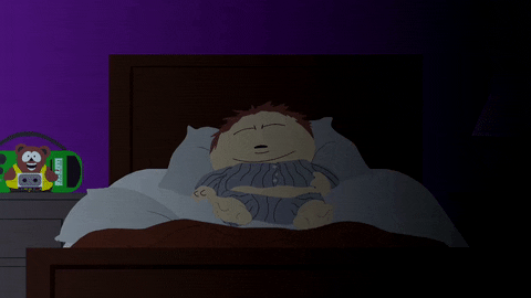 eric cartman sleeping GIF by South Park 