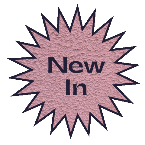 Newness Pink Star Sticker by Trouva