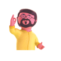 Mascot Poli Sticker by DUNZO