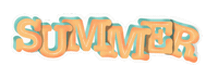 Summer Time Sticker