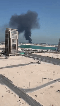 Large Fire Breaks Out in Qatar Near World Cup Fan Village