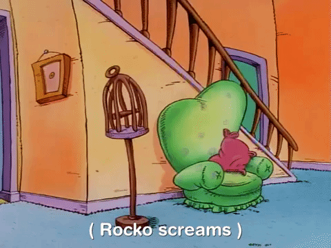 rockos modern life nicksplat GIF