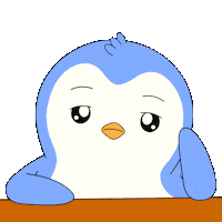 Tired Good Night Sticker by Pudgy Penguins