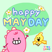 Happy 1 May GIF by DINOSALLY