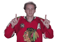 Ice Hockey Sticker by NHLBlackhawks