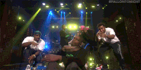 fallontonight nbc musical performance a$ap mob GIF