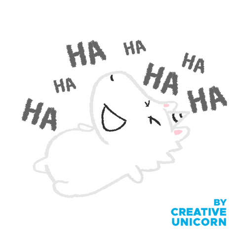 Laugh Cu GIF by Creative Unicorn