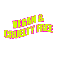 Cruelty Free Vegan Sticker by Lime Crime