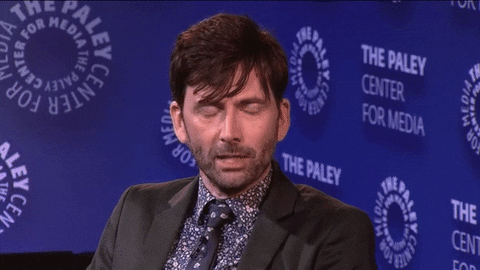 david tennant eyes GIF by The Paley Center for Media