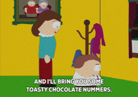 eric cartman chocolate GIF by South Park 