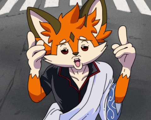 Crypto Orange GIF by Foxy