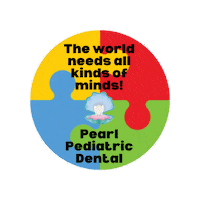 Dentist Tooth Sticker by Pearl Pediatric Dental