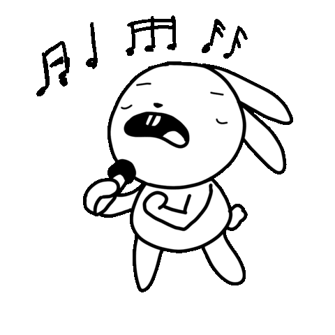 Happy Bunny Sticker by RainToMe