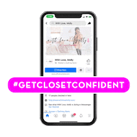 WithLoveMolly fashion style shopping online shopping Sticker