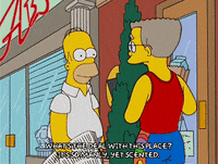 homer simpson storefront GIF