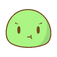 mochimii fun cute food friends Sticker