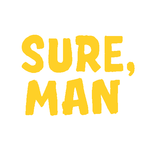 MarrowCalifornia yes man joy okay Sticker