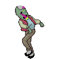 Monster Mash Happy Dance Sticker