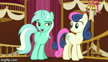 Sally-Finkelstein giphyupload lyra and bon bon GIF