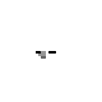 shaspio pixelart bird sleepy pixel art Sticker