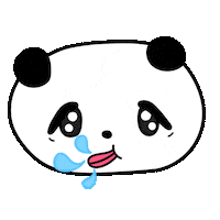 Hungry Panda Sticker