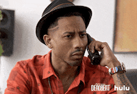 surprised brandon t jackson GIF by HULU