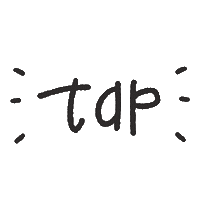 Tap Sticker
