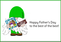 Fathers Day Gnome GIF