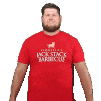 Kansas City Chiefs Football Sticker by Jack Stack Barbecue