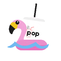 popdrinks genie cheers pop drinks Sticker