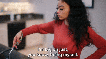 I'm Just Being Myself