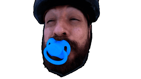 Sad Man Child Sticker by Deadstream