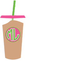 Lilly Monogram Sticker by Marleylilly