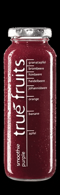 truefruits giphygifmaker truefruits smoothiepurple GIF