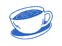 Coffee Cappuccino Sticker by Lisawebdesign